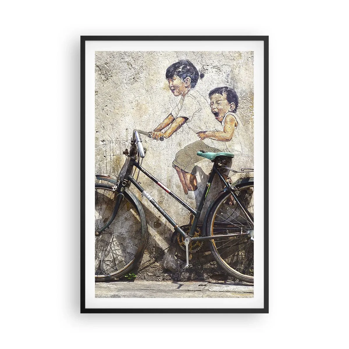 Plakat w czarnej ramie - Prawda czy fałsz? - 61x91 cm