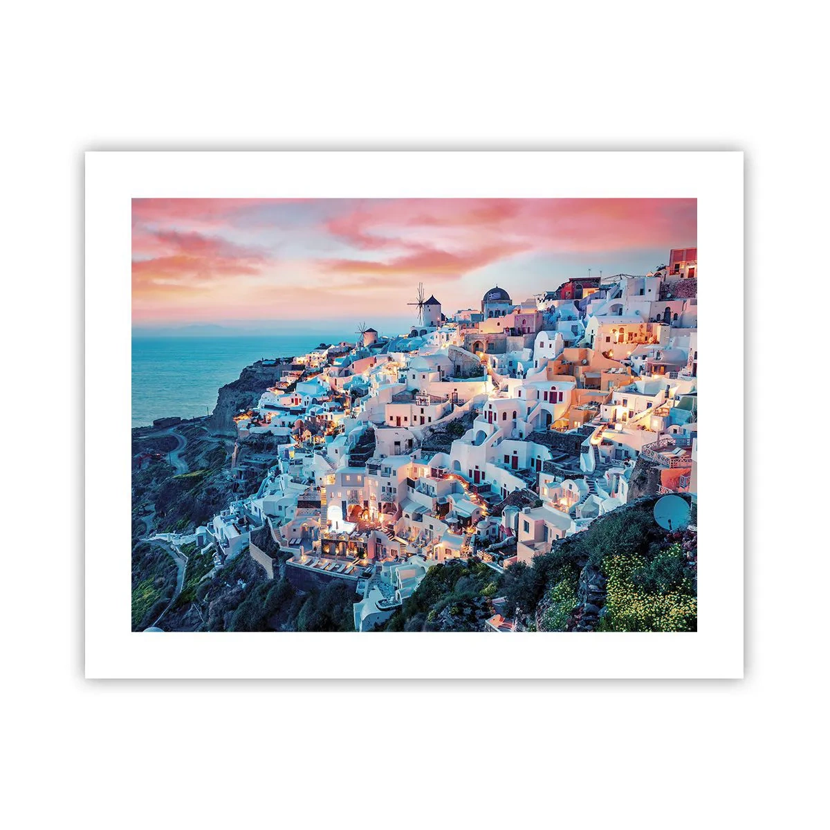 Plakat - Twoje wielkie greckie wakacje - 50x40 cm