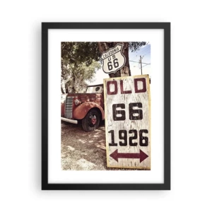 Plakat w czarnej ramie - Legenda amerykanskiej prowincji - 30x40 cm