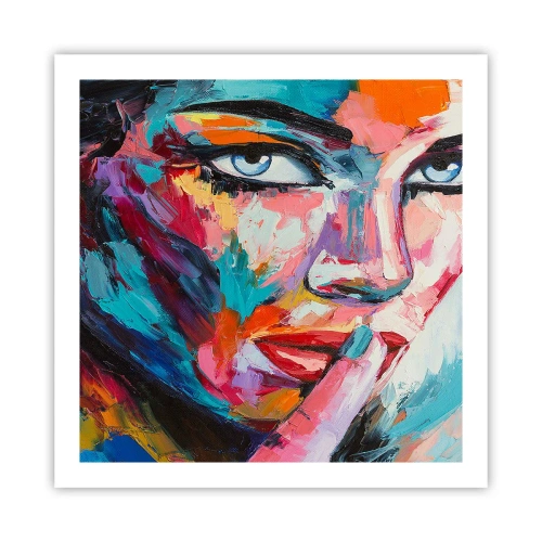 Plakat - Nasza pierwsza tajemnica - 60x60 cm