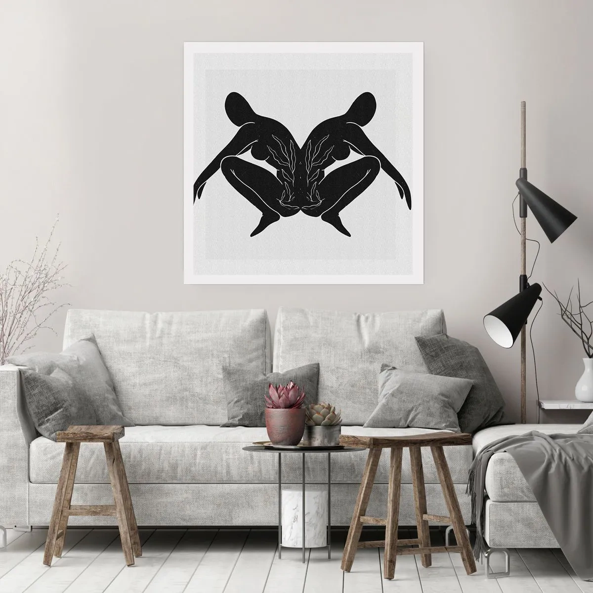 Plakat - Wspólna dusza - 60x60 cm