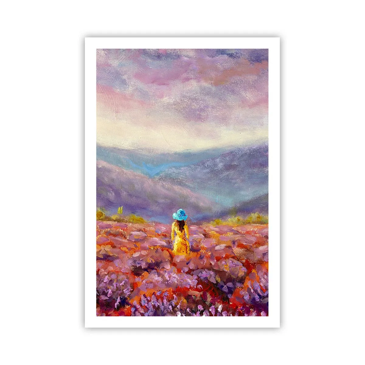 Plakat - W lawendowym świecie - 61x91 cm