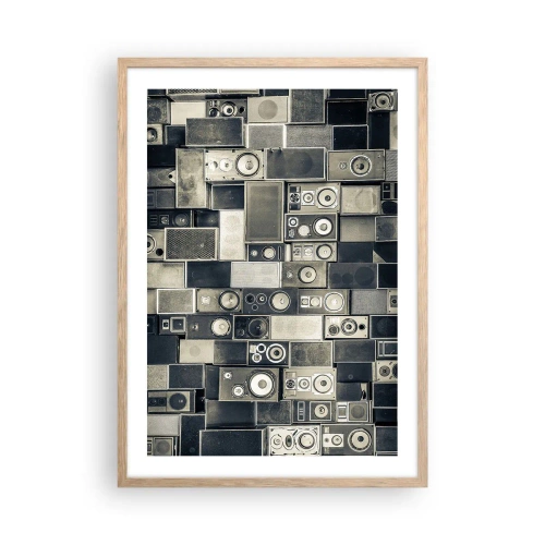 Plakat w ramie jasny dąb - I wszystko gra - 50x70 cm