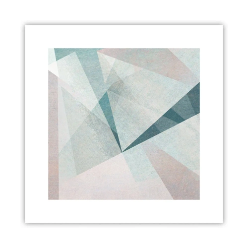 Plakat - Spokojnie choć dynamicznie - 30x30 cm