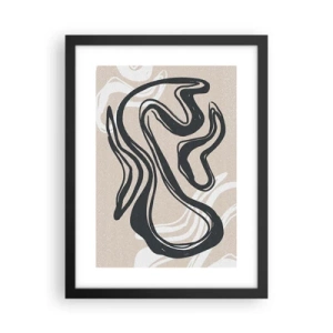 Plakat w czarnej ramie - Ekspresja zwielokrotniona - 30x40 cm