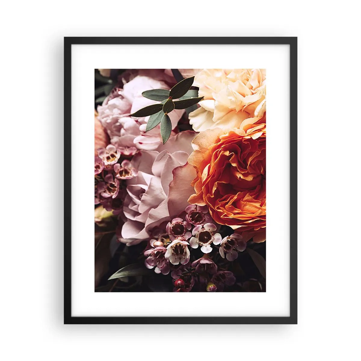 Plakat w czarnej ramie - Otulone pięknem - 40x50 cm