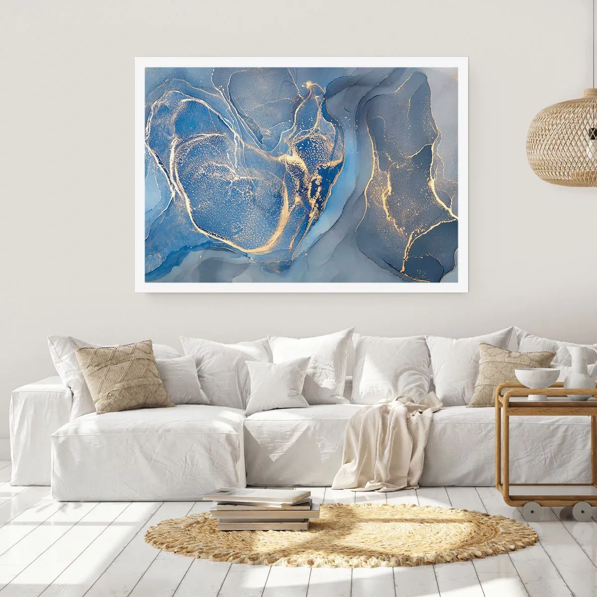 Plakat - Złoty pył - 70x50 cm