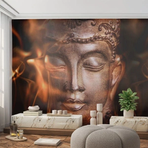Fototapeta Samoprzylepna Deluxe Sticker - Istnieje tylko tu i teraz - Budda, Religia, Azja - 400x280 cm