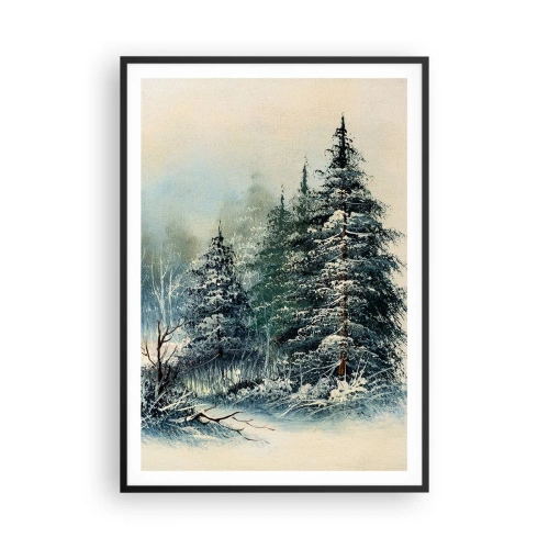 Plakat w czarnej ramie - Gotowe do Świąt - 70x100 cm