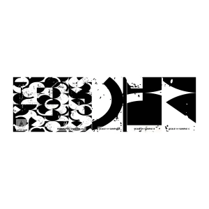 Fototapeta Próbka Standard Eco - Białe jest białe, a czarne czarne - Abstrakcja, Sztuka, Grafika - 100x30 cm