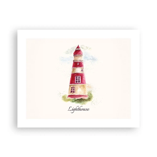 Plakat - Wokół zawsze pogoda - 50x40 cm