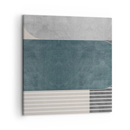 Obraz na płótnie - Kompozycja na poziomie - 50x50 cm