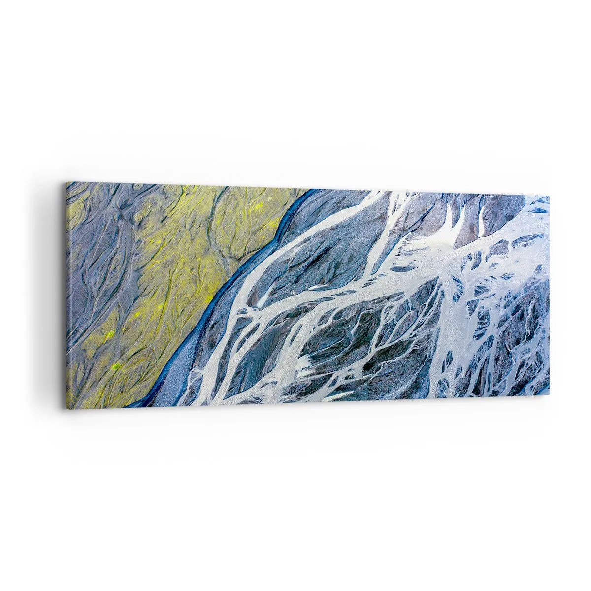 Obraz na płótnie - Naskalne malowidła natury - 100x40 cm