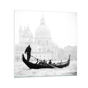 Obraz na szkle - Podróż do źródeł piękna - 60x60 cm