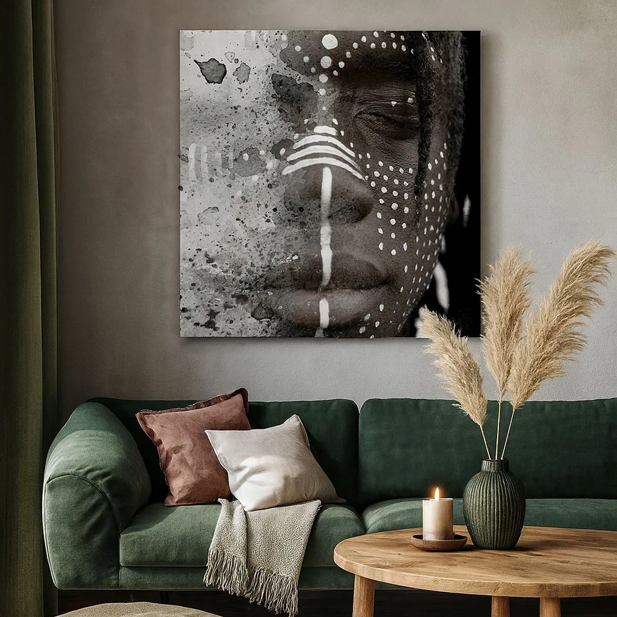 Obraz na płótnie - Odkryj pierwotnego ducha - 30x30 cm