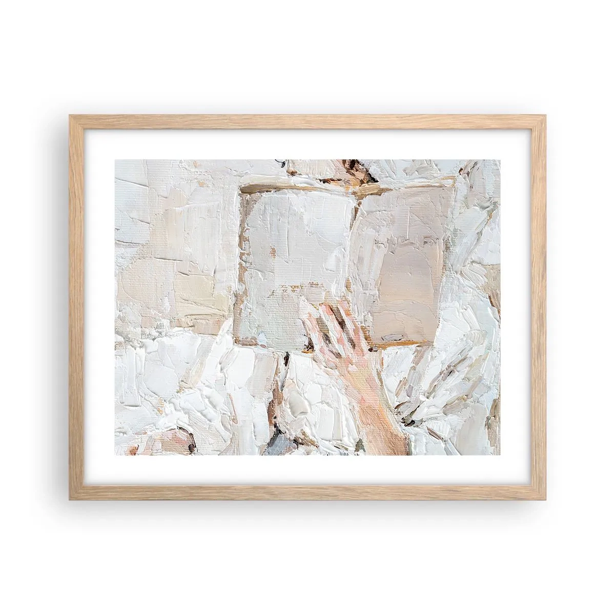 Plakat w ramie jasny dąb - W innym świecie - 50x40 cm