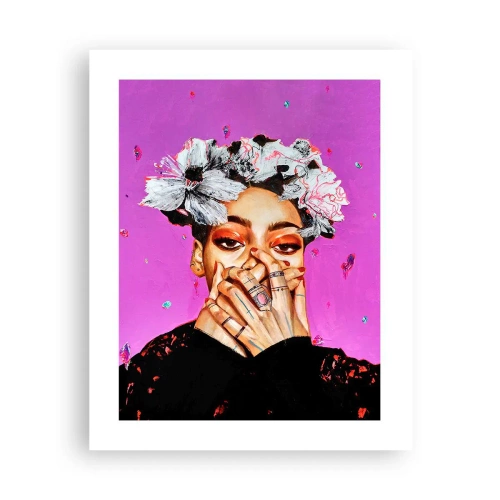 Plakat - Trochę szalona - 40x50 cm