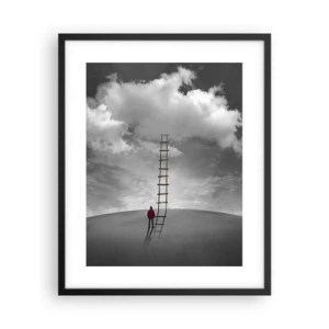Plakat w czarnej ramie - Wszystko możliwe - 40x50 cm