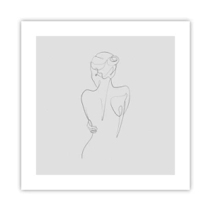 Plakat - Muzyka ciała - 40x40 cm