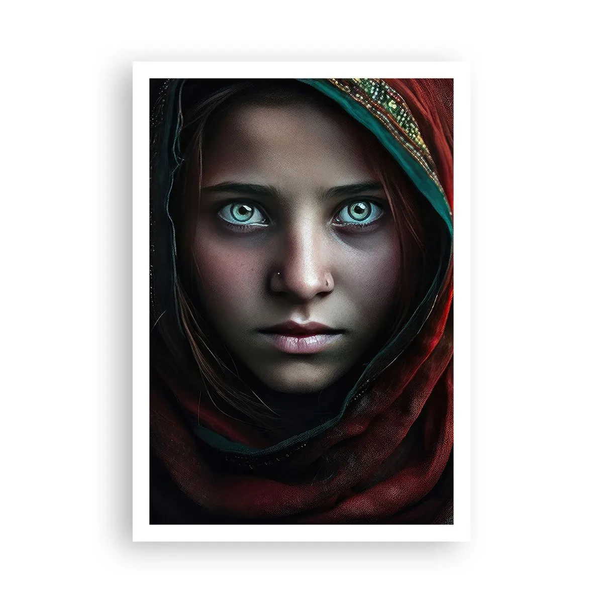 Plakat - Wschodnia księżniczka - 70x100 cm