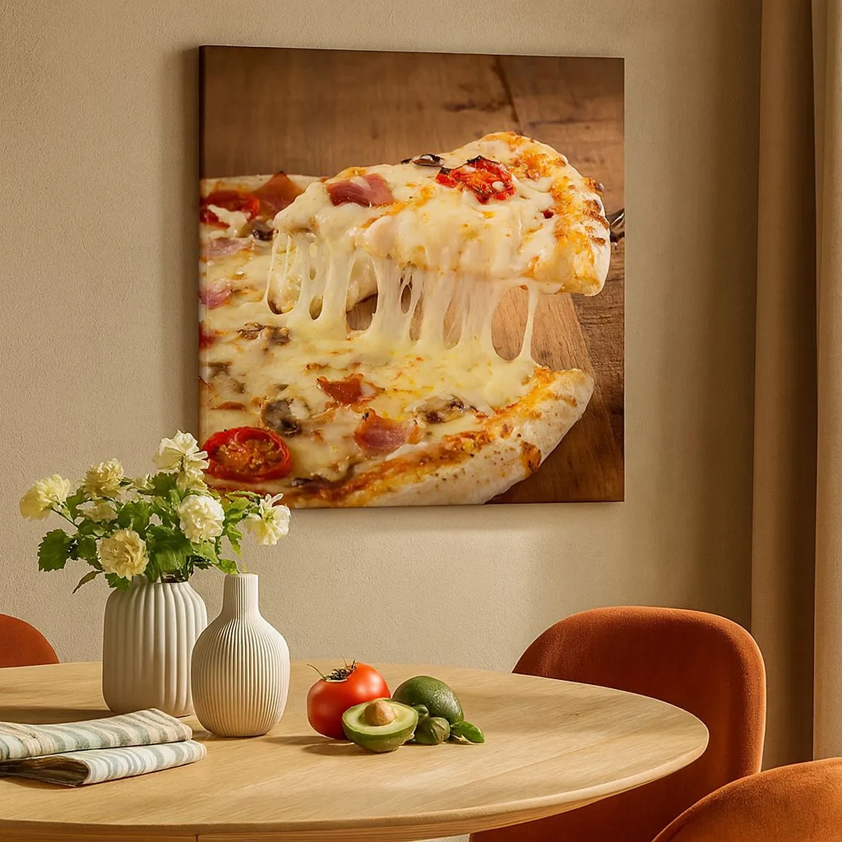 Obraz na płótnie - Arcydzieło sztuki włoskiej - 30x30 cm