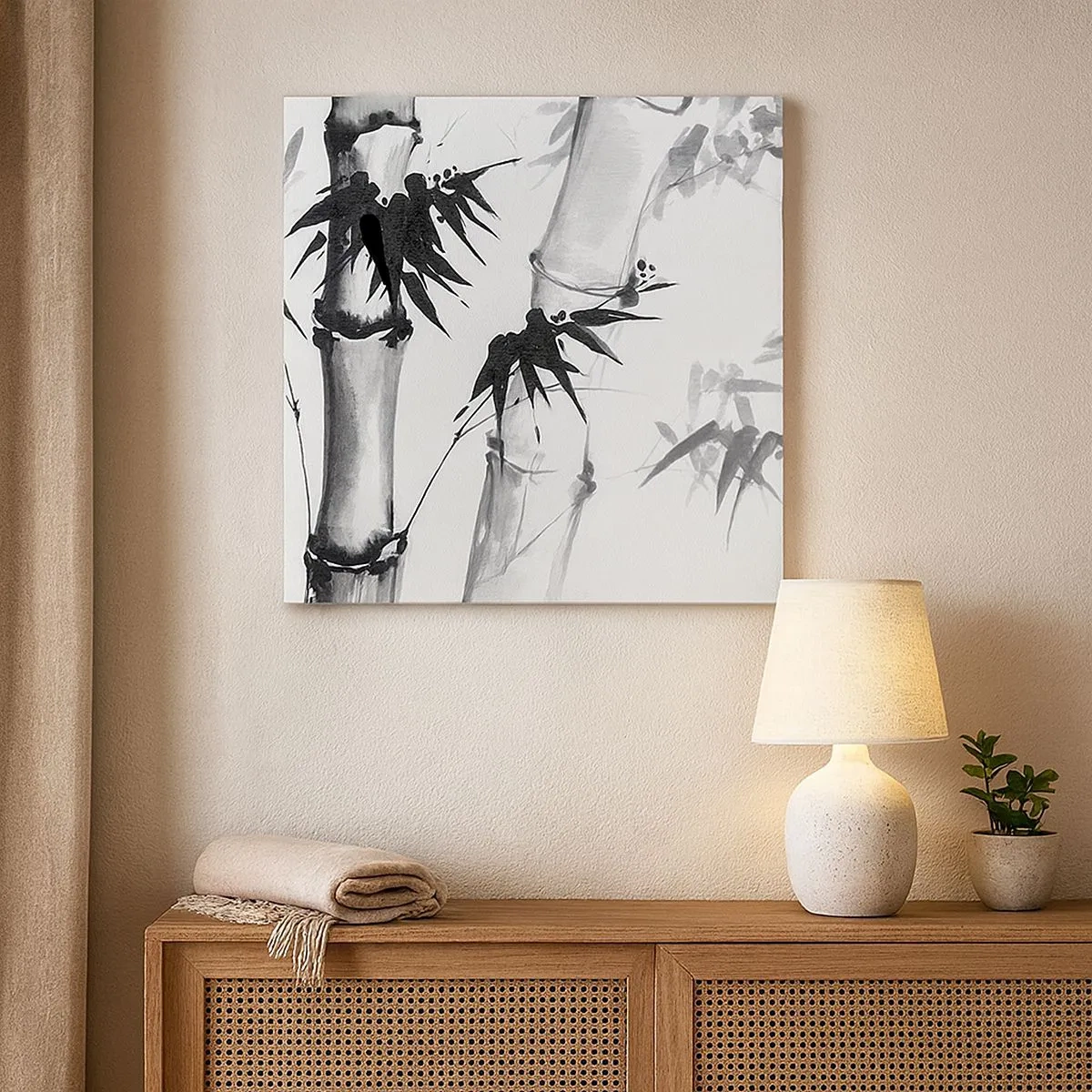 Obraz na płótnie - Zbliżenie na orient - 30x30 cm