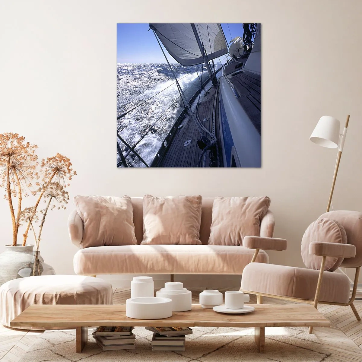 Obraz na płótnie - Wiem, co to być ptakiem - 50x50 cm