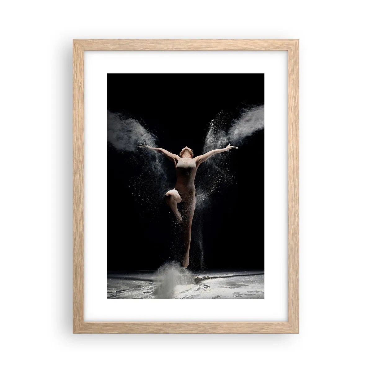 Plakat w ramie jasny dąb - Elfy istnieją - 30x40 cm