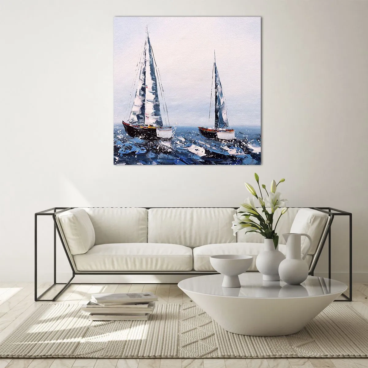 Obraz na szkle - Braterstwo wiatru - 50x50 cm