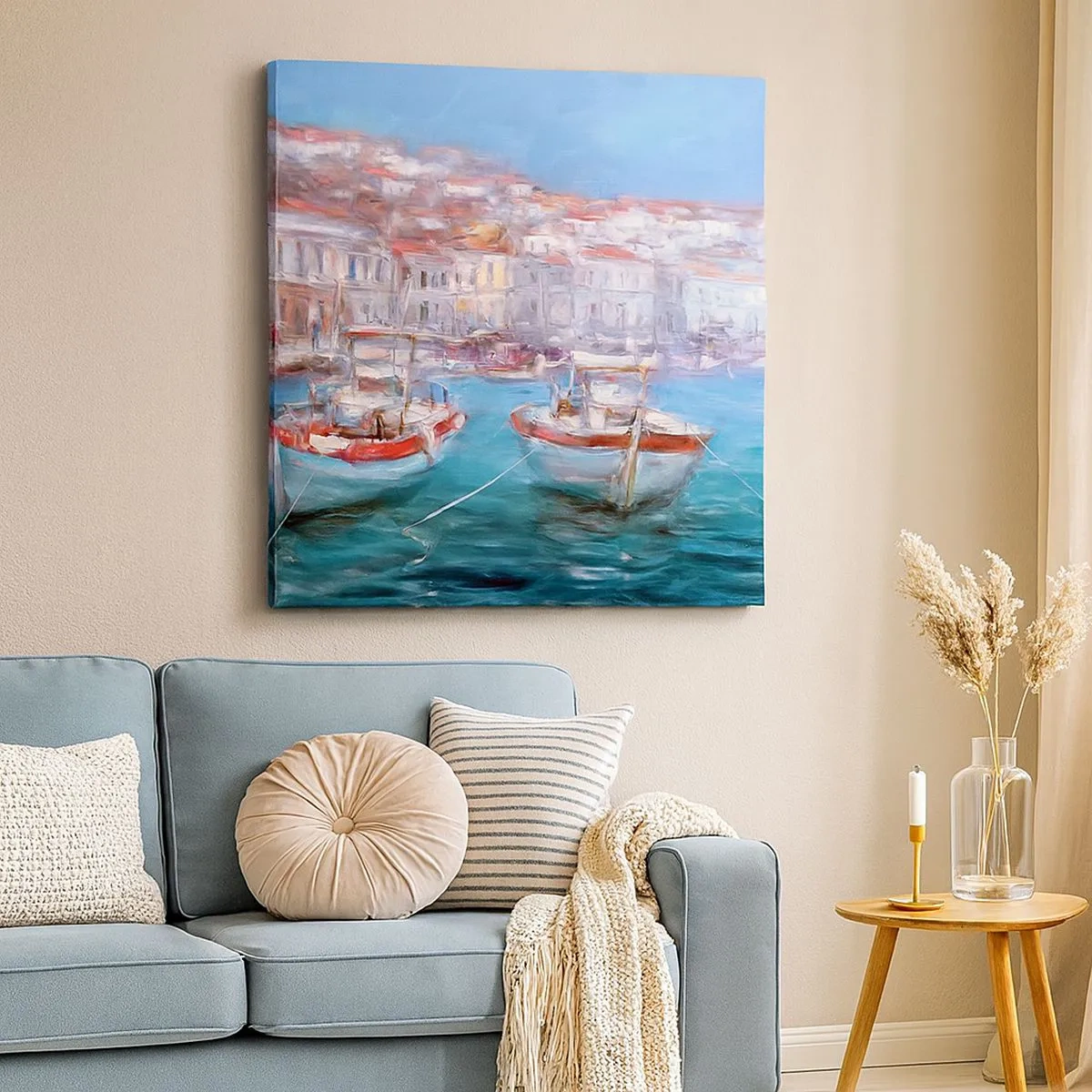 Obraz na płótnie - Włoska zatoka - 30x30 cm