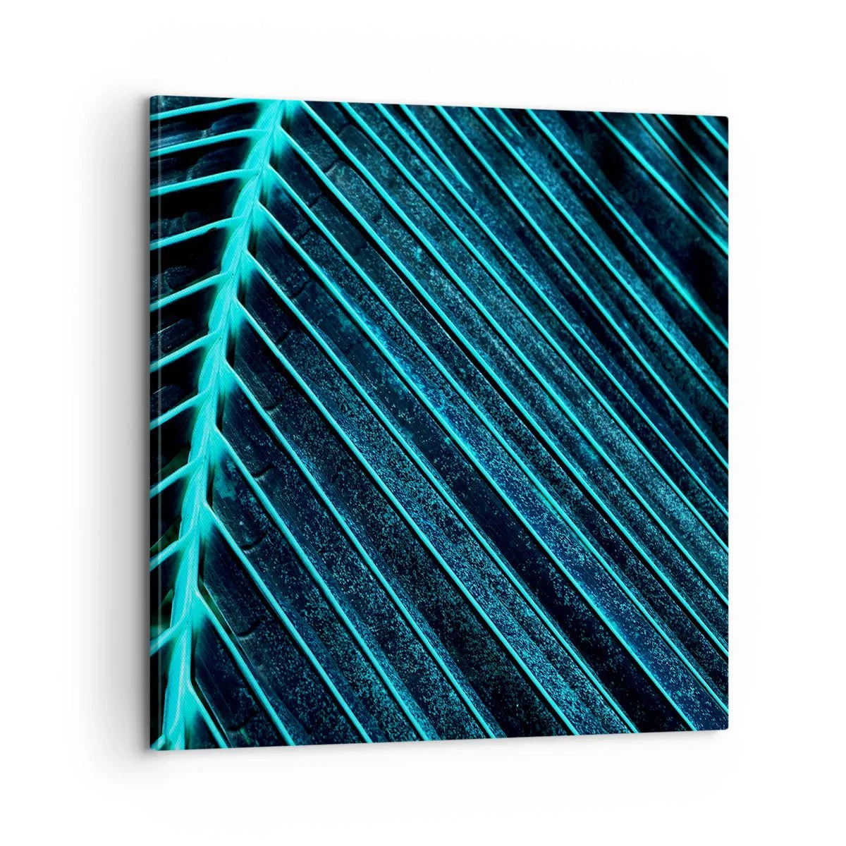 Obraz na płótnie - Faktura zieleni - 60x60 cm