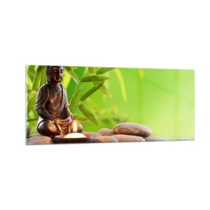 Obraz na szkle - Życie jest piękne - 100x40 cm