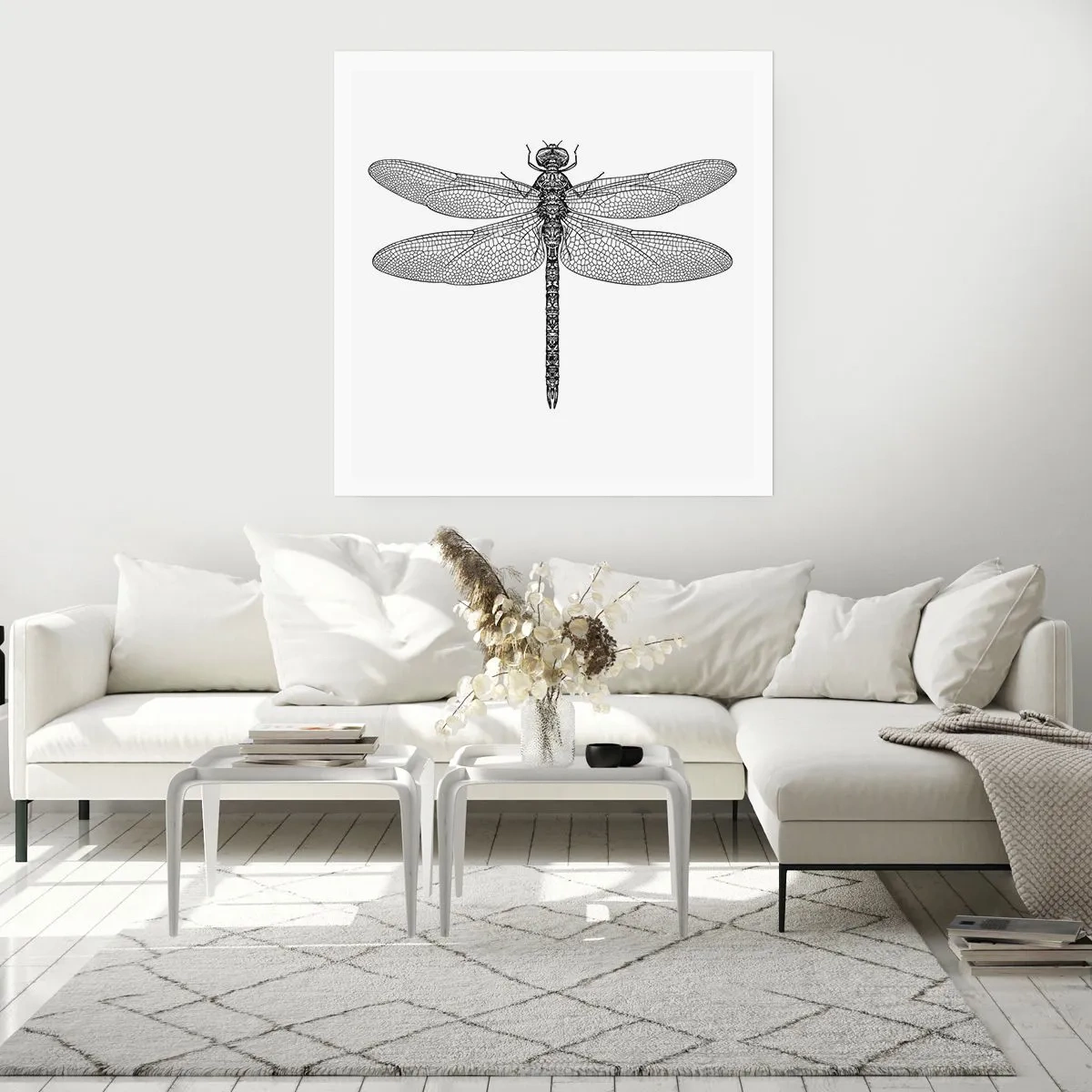 Plakat - Precyzja natury - 30x30 cm