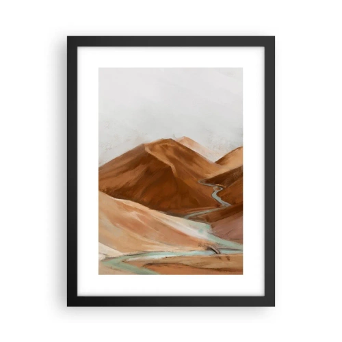 Plakat w czarnej ramie - Do źródła - 30x40 cm