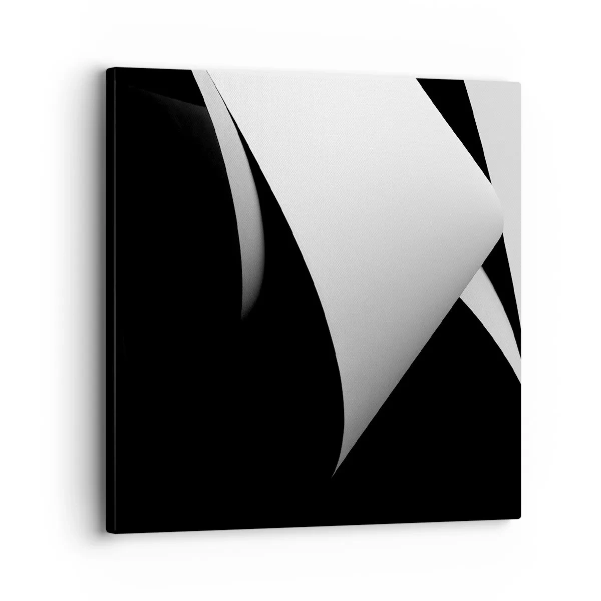 Obraz na płótnie - Płaszczyzny światła z głębi cienia - 30x30 cm