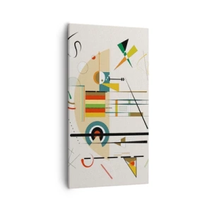 Obraz na płótnie - I świat się śmieje - 55x100 cm