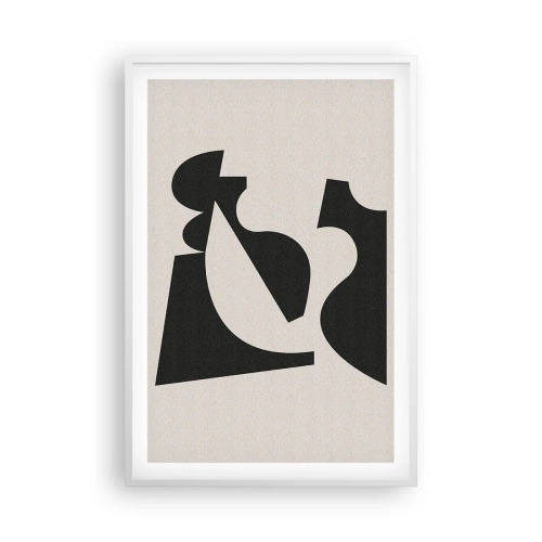 Plakat w białej ramie - Do samodzielnego składania - 61x91 cm