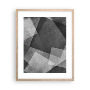 Plakat w ramie jasny dąb - Odwieczny symbol trwałości i porządku - 40x50 cm