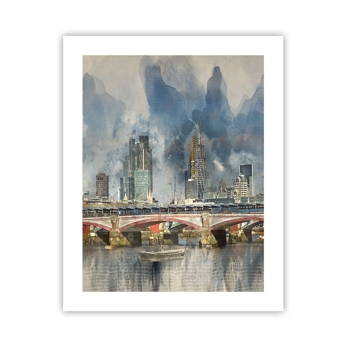 Plakat - Londyn w całej okazałości - 40x50 cm