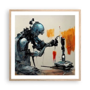 Plakat w ramie jasny dąb - Już jutro… - 60x60 cm