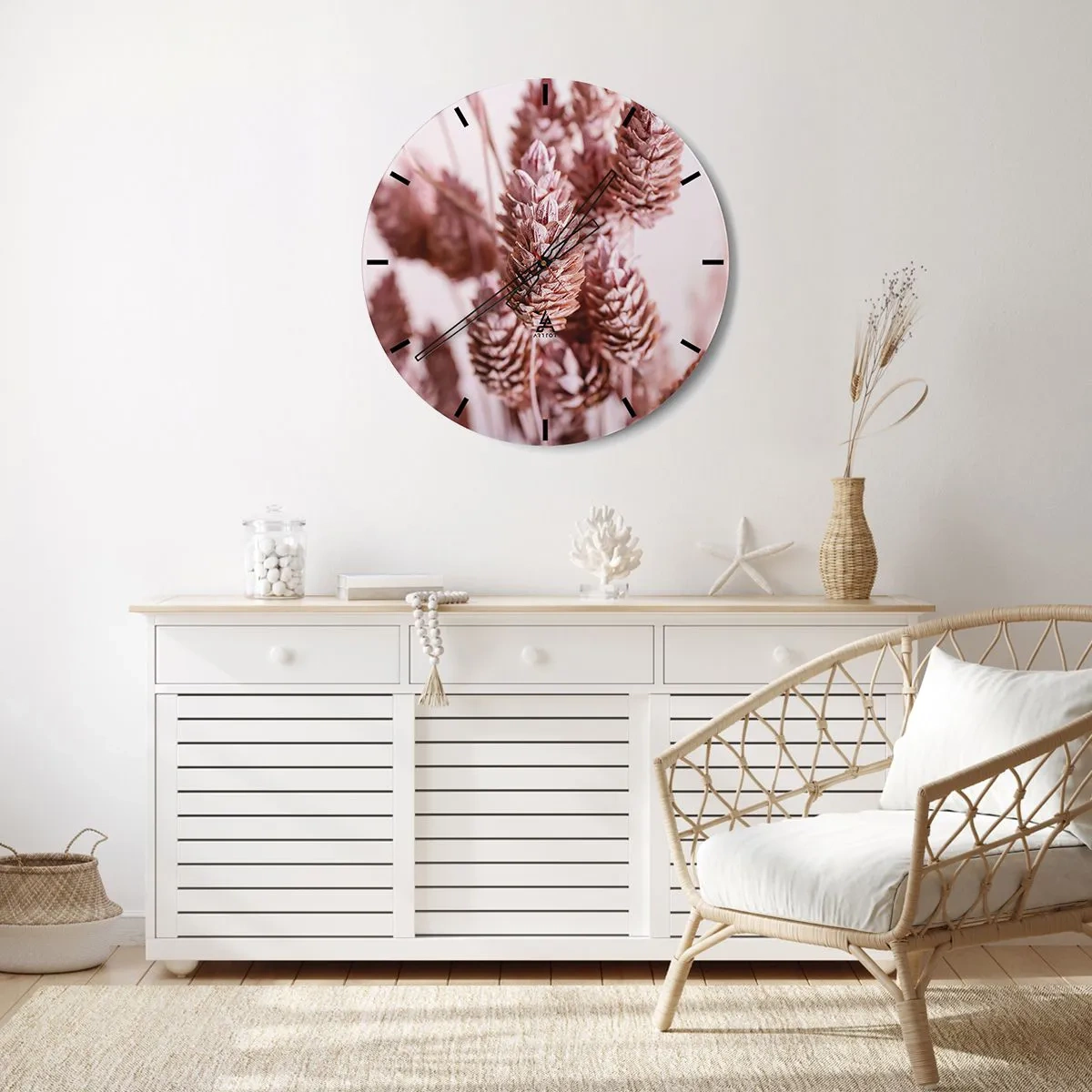 Zegar ścienny - Z pozoru niepozorne - 30x30 cm