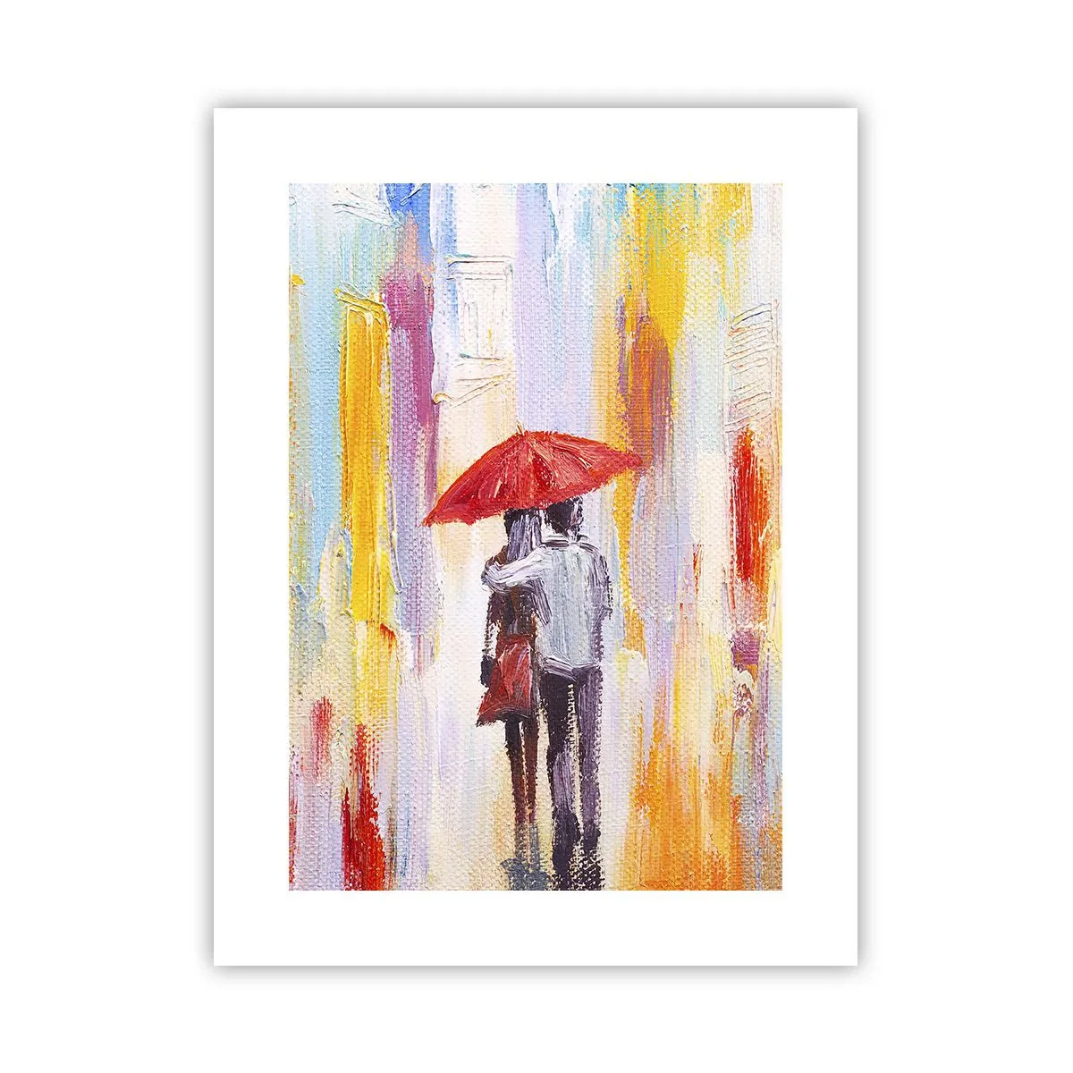 Plakat - Niech pada dalej - 30x40 cm