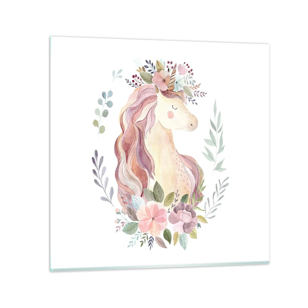 Obraz na szkle - Zaproszenie do świata baśni - 50x50 cm