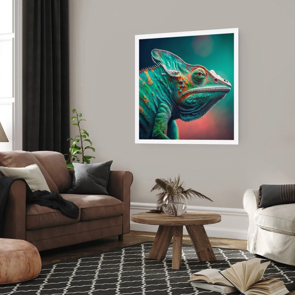 Plakat - Widzisz mnie? Niedobrze… - 40x40 cm