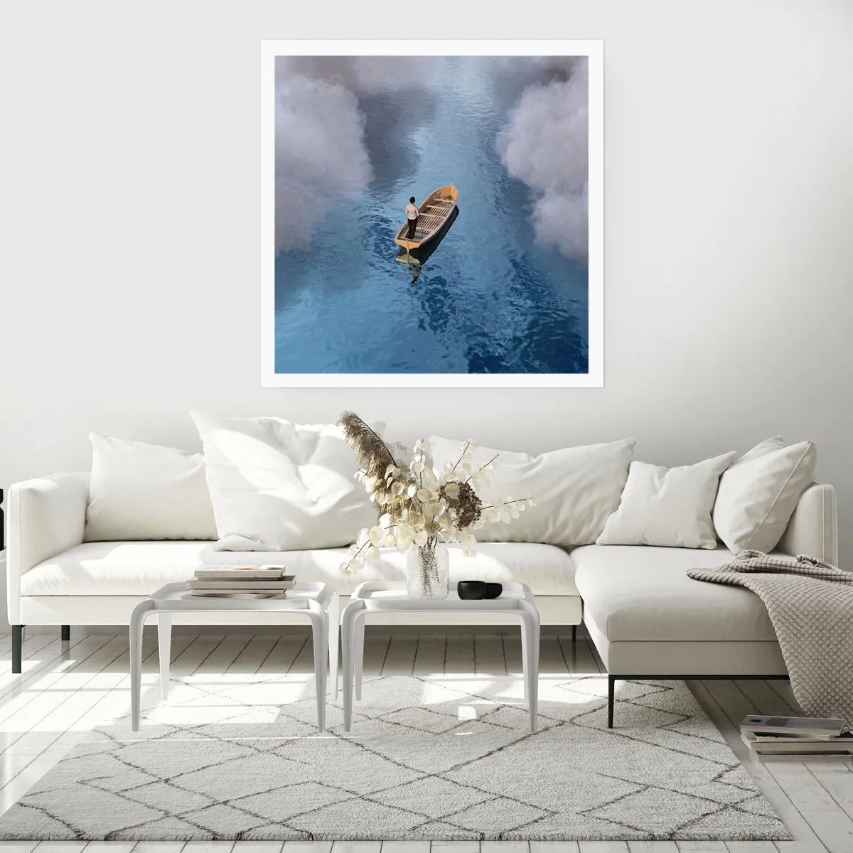 Plakat - Życie – podróż – niewiadoma - 40x40 cm