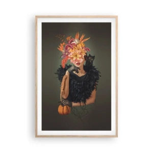 Plakat w ramie jasny dąb - Czar wiedźmy - 61x91 cm