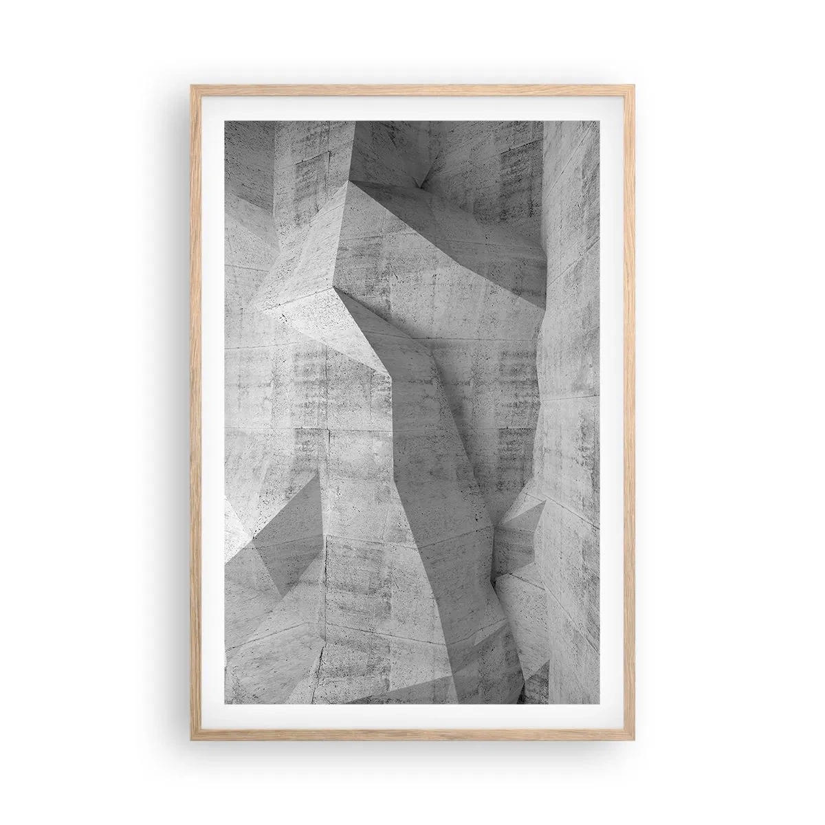 Plakat w ramie jasny dąb - Prawdziwe wyzwanie - 61x91 cm