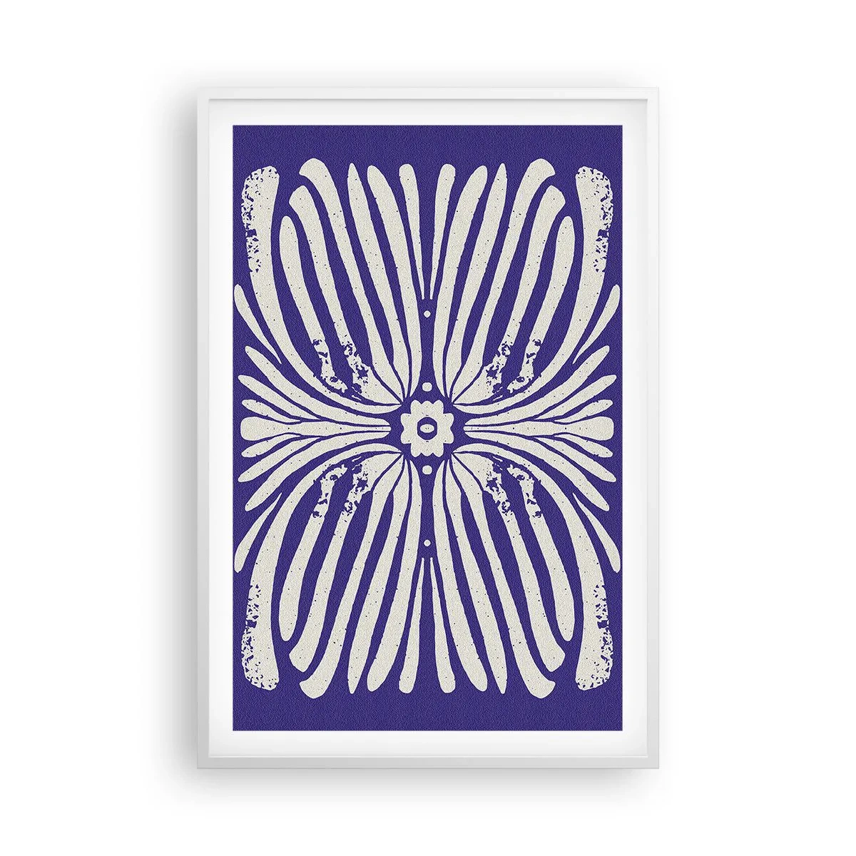 Plakat w białej ramie - Etniczne inspiracje - 61x91 cm