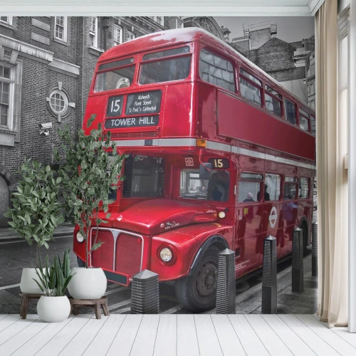 Fototapeta Premium Sand - Zawsze taki sam - Miasto, Londyn, Architektura - 300x210 cm