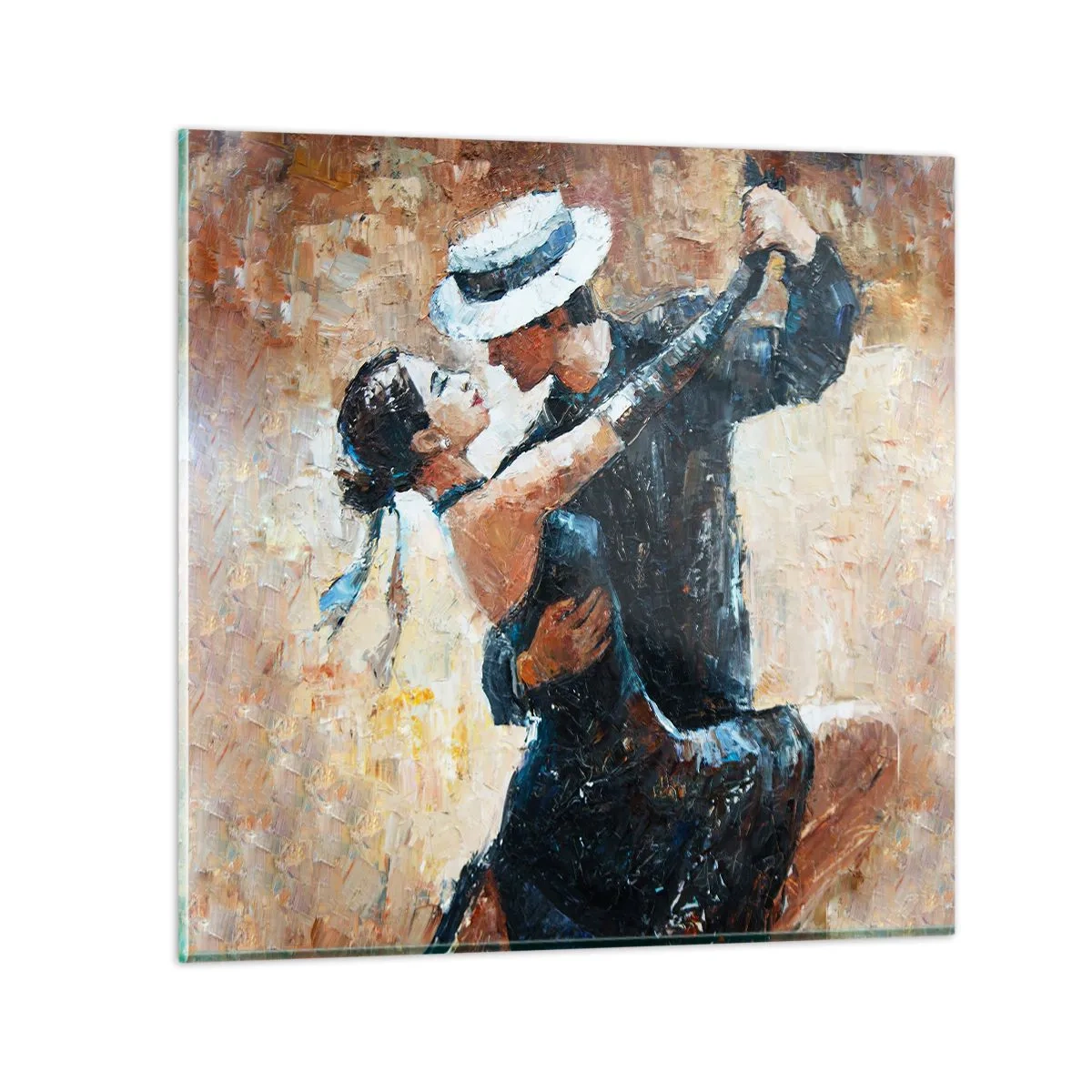 Obraz na szkle - A la Rudolf Valentino - 70x70 cm